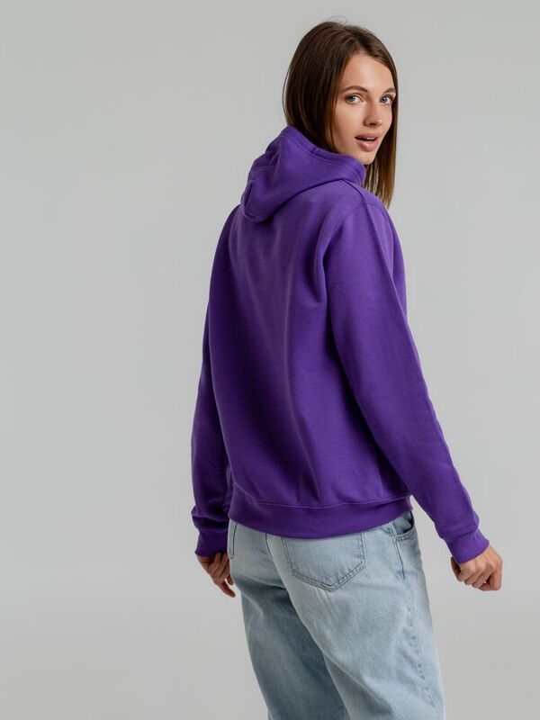 Толстовка с капюшоном Snake II темно-фиолетовая арт.7611.78