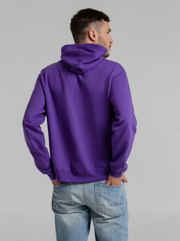 Толстовка с капюшоном Snake II темно-фиолетовая арт.7611.78