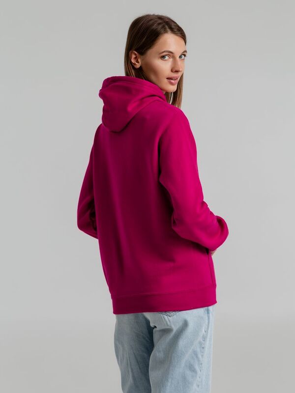 Толстовка с капюшоном Snake II ярко-розовая (фуксия) арт.7611.57