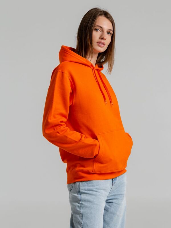 Толстовка с капюшоном Snake II оранжевая арт.7611.20
