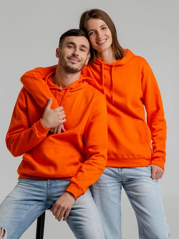 Толстовка с капюшоном Snake II оранжевая арт.7611.20