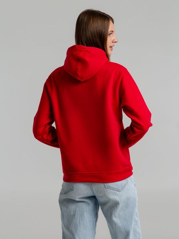 Толстовка с капюшоном Snake II красная арт.7611.50