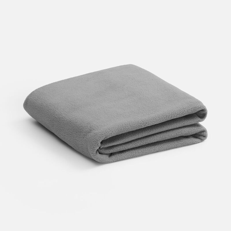 Флисовый плед Warm&Peace, серый арт.7669.10