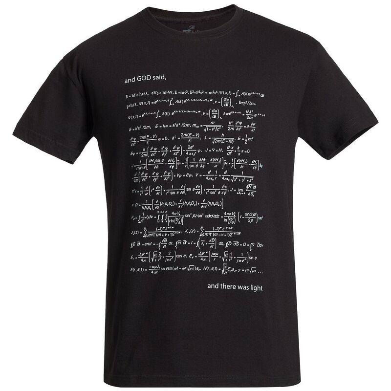 Футболка мужская &laquo;Да будет свет&raquo;, со светящимся принтом арт.7859.36