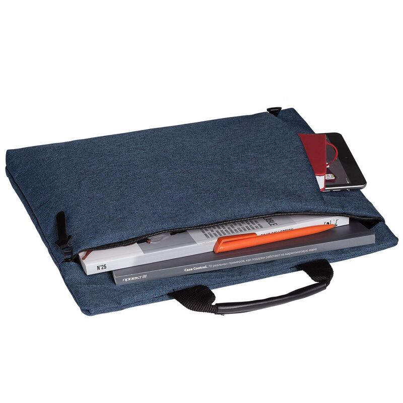 Сумка для документов HotDoc, синяя арт.10106.40