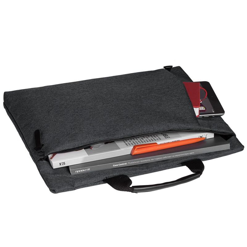 Сумка для документов HotDoc, темно-серая арт.10106.30