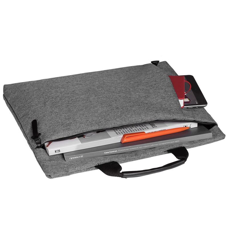 Сумка для документов HotDoc, серая арт.10106.10