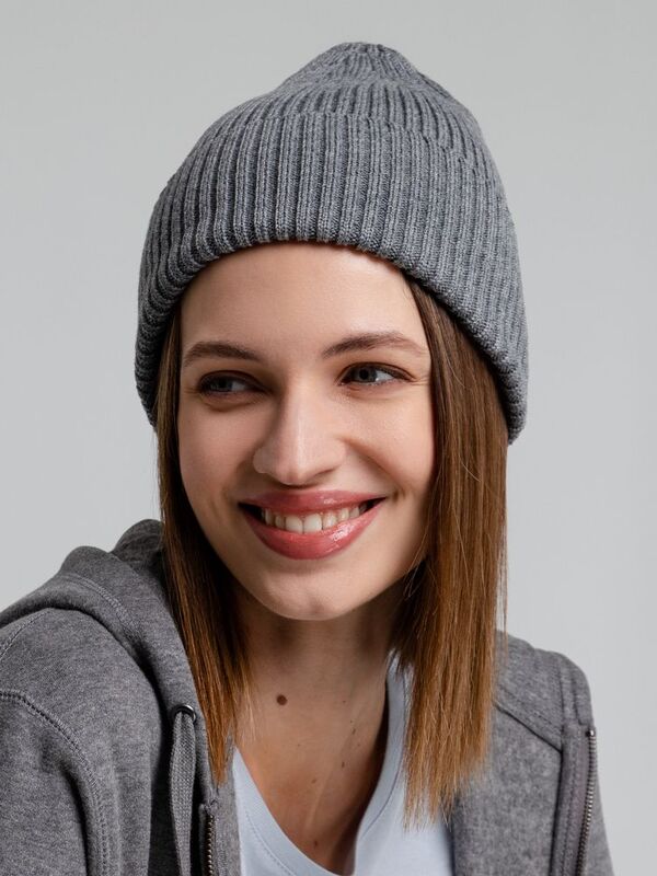 Шапка Stout, серый меланж арт.7981.10
