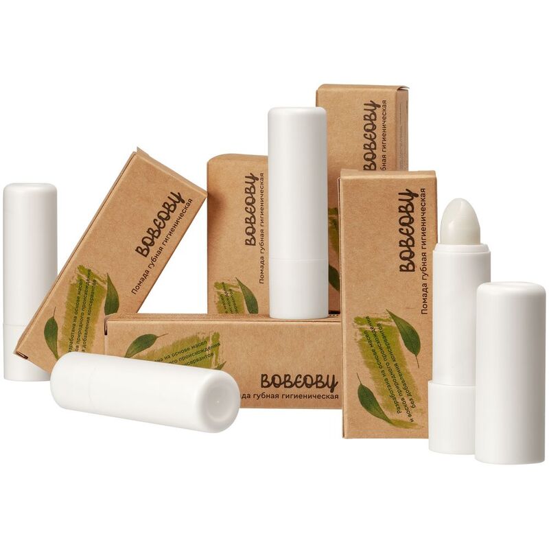 Гигиеническая помада Bobeoby, белая арт.10097.01