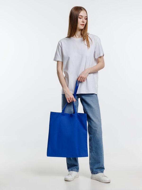 Холщовая сумка Optima 135, ярко-синяя арт.5452.41