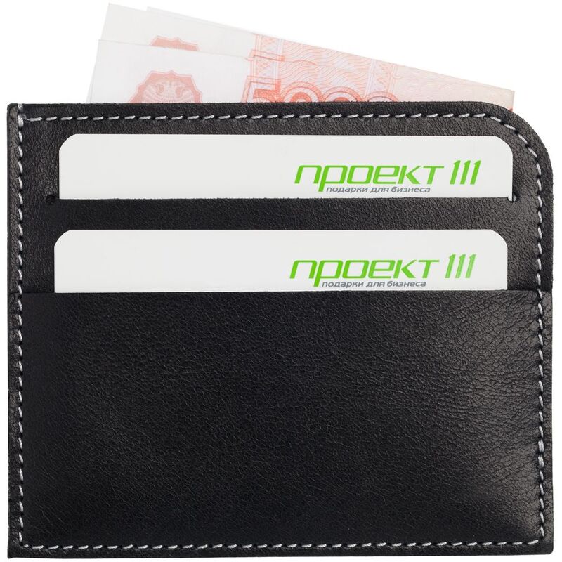 Чехол для карточек Apache, черный арт.11414.30