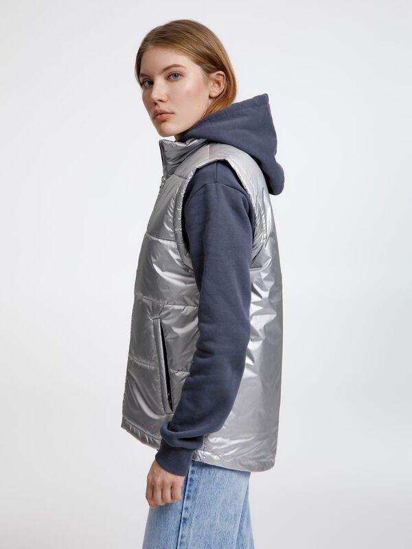 Жилет Kama, серебристый арт.6728.10