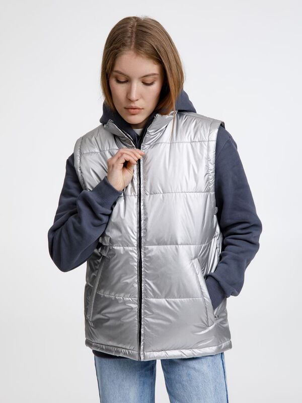 Жилет Kama, серебристый арт.6728.10