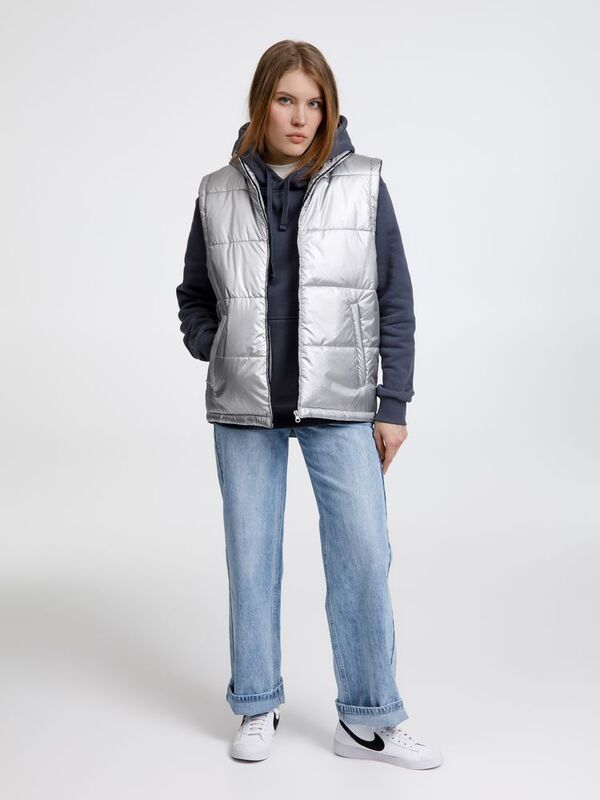 Жилет Kama, серебристый арт.6728.10