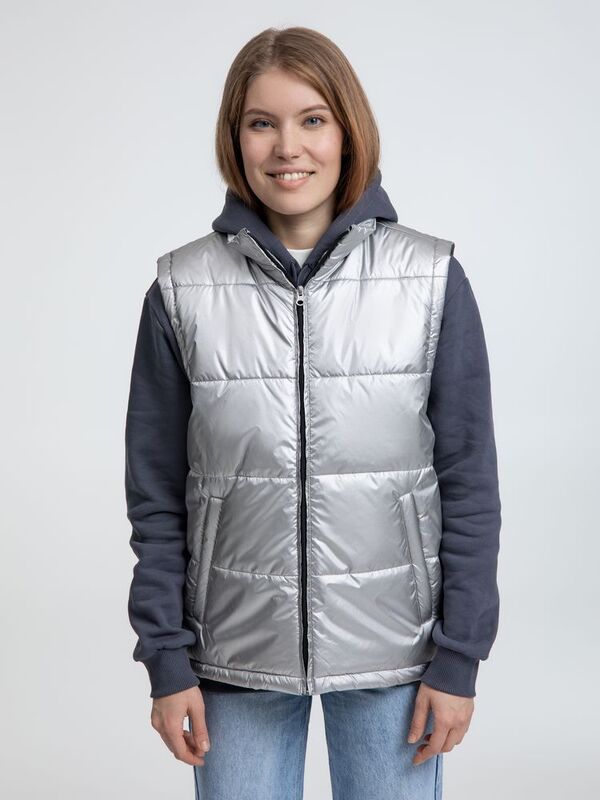 Жилет Kama, серебристый арт.6728.10