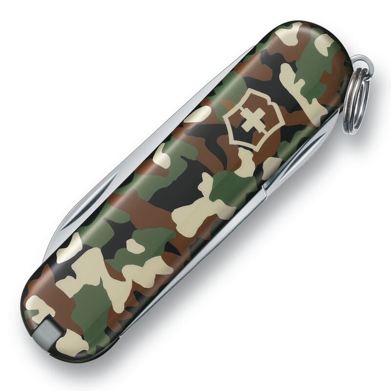 Нож перочинный Classic 58, зеленый камуфляж арт.10169.97