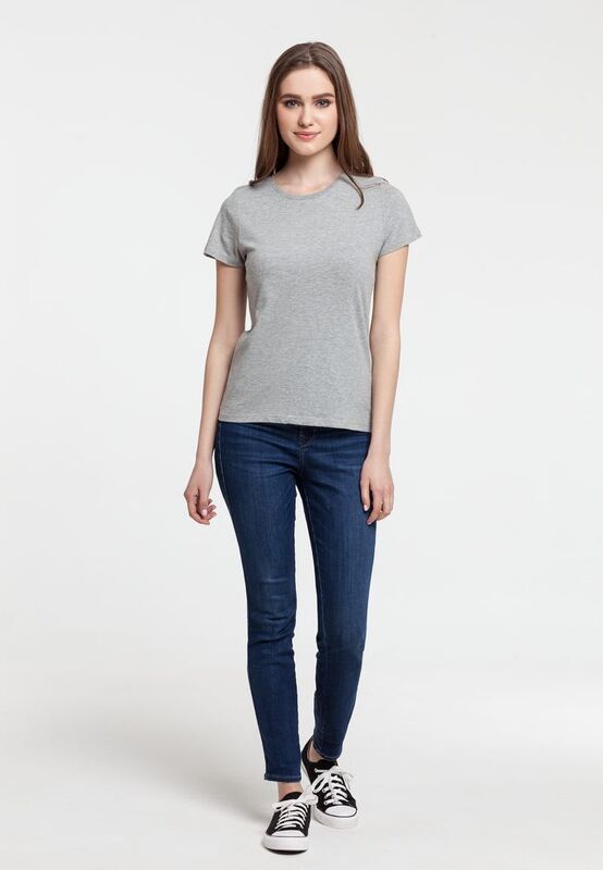 Футболка женская &laquo;Подсознательность&raquo;, серый меланж арт.70122.11