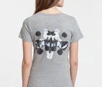 Футболка женская &laquo;Подсознательность&raquo;, серый меланж арт.70122.11