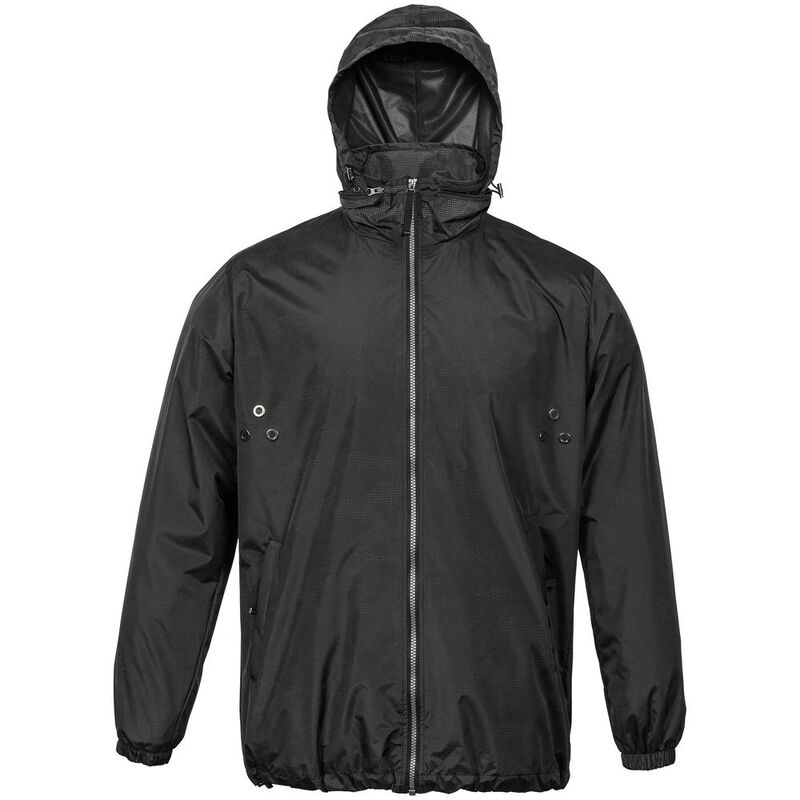 Ветровка светоотражающая Lattvind, черная арт.11154.30