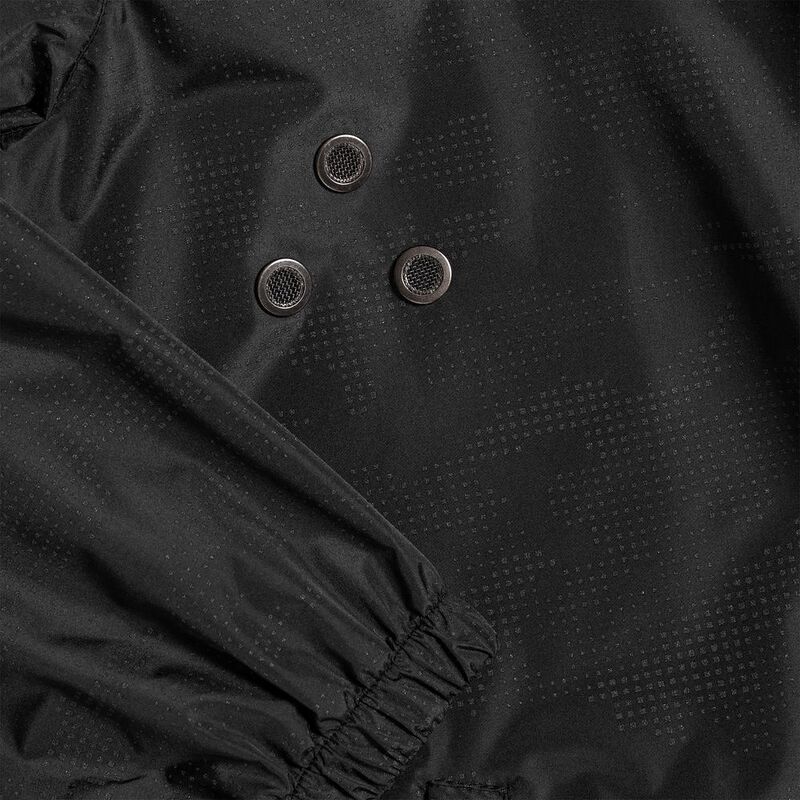 Ветровка светоотражающая Lattvind, черная арт.11154.30