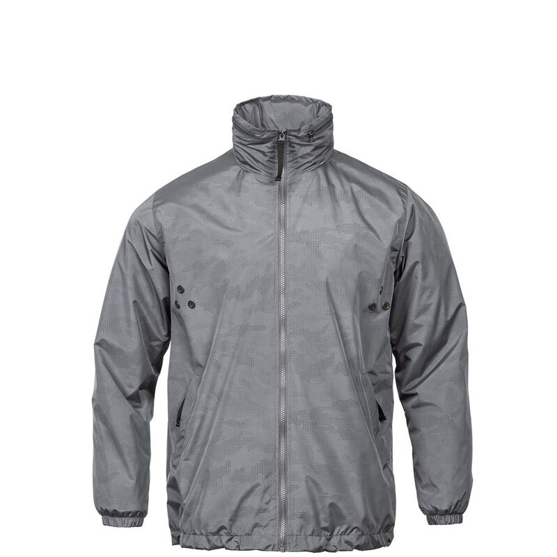 Ветровка светоотражающая Lattvind, серая арт.11154.11