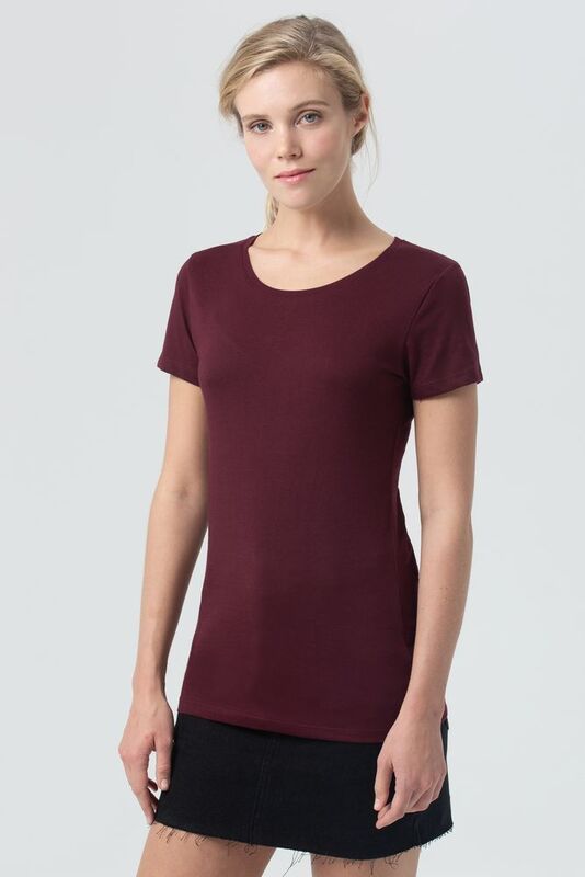 Футболка женская Martin Women, бордовая арт.02856167