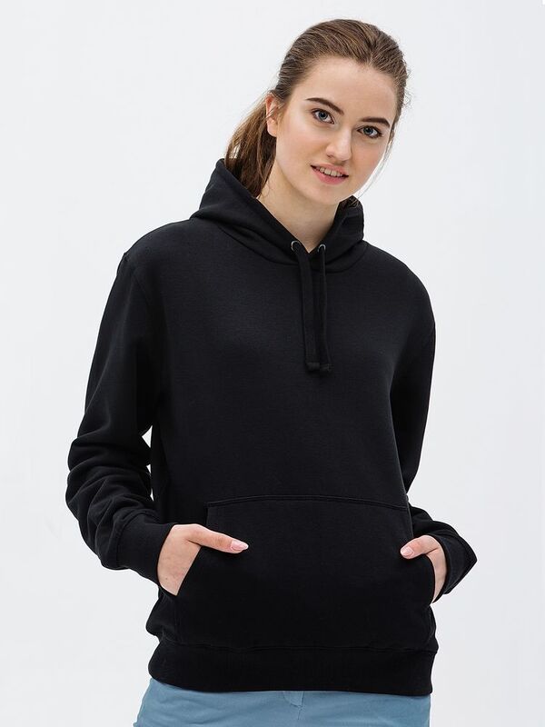 Толстовка унисекс Spencer, черная арт.02991312