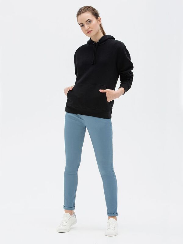 Толстовка унисекс Spencer, черная арт.02991312