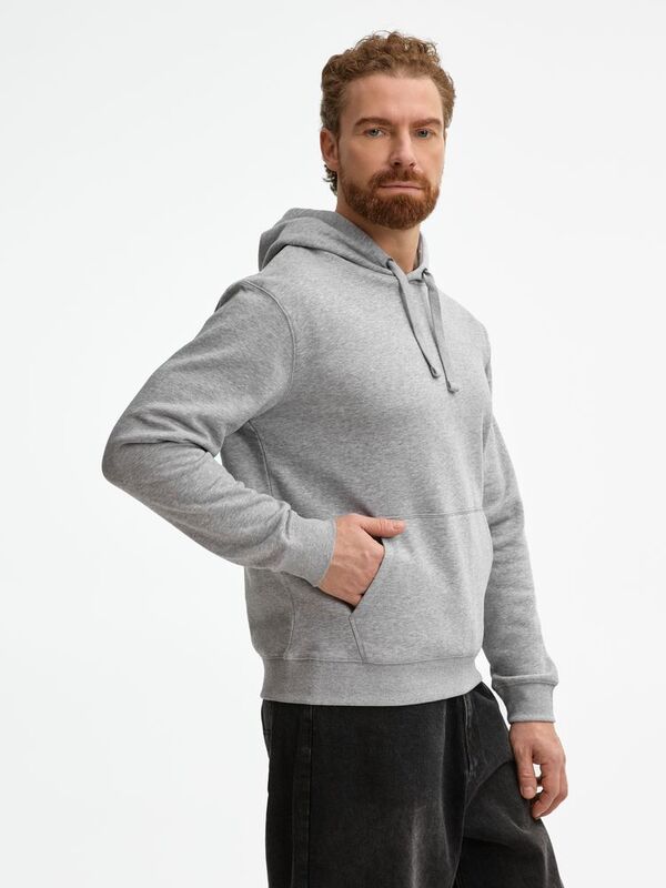 Толстовка унисекс Spencer, серый меланж арт.02991360