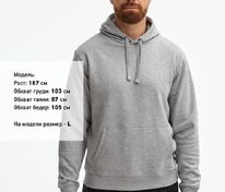 Толстовка унисекс Spencer, серый меланж арт.02991360