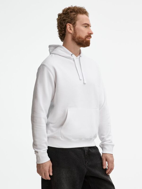 Толстовка унисекс Spencer, белая арт.02991102