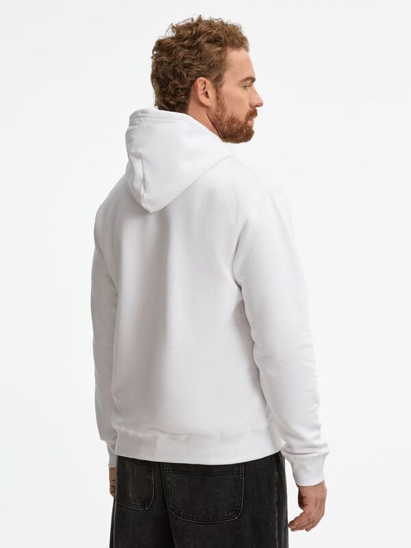 Толстовка унисекс Spencer, белая арт.02991102