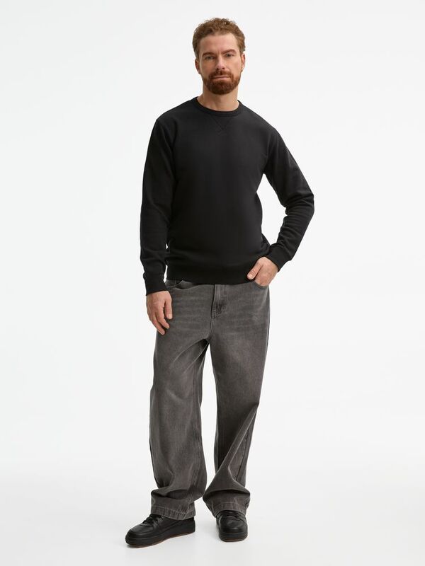 Толстовка унисекс Sully, черная арт.02990312