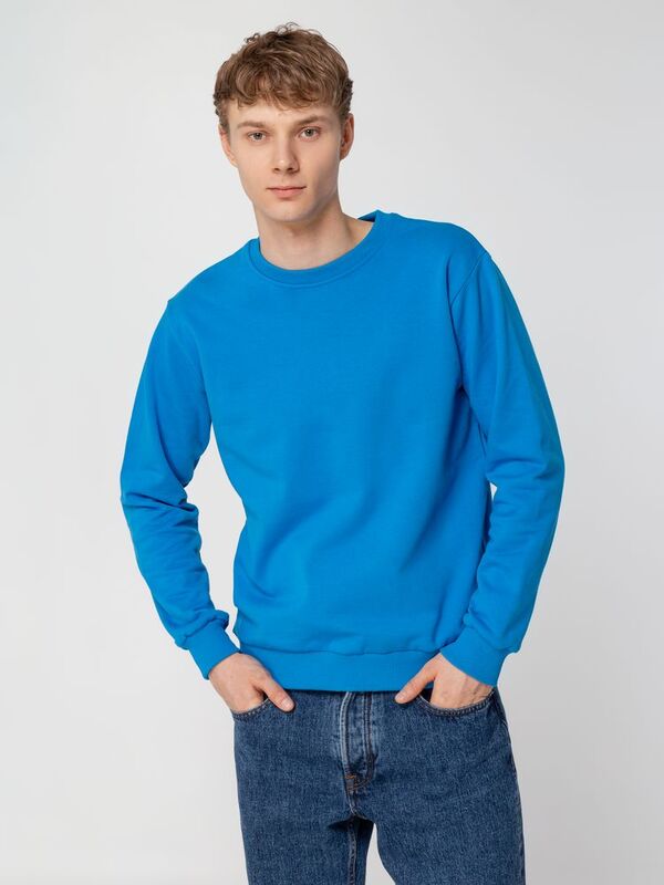 Толстовка Unit Toima Heavy, бирюзовая арт.6928.14