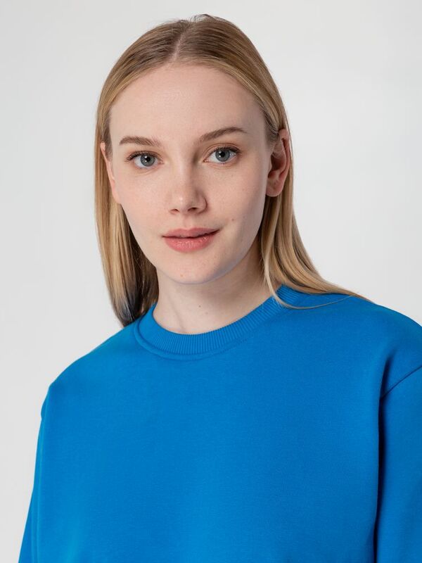 Толстовка Unit Toima Heavy, бирюзовая арт.6928.14