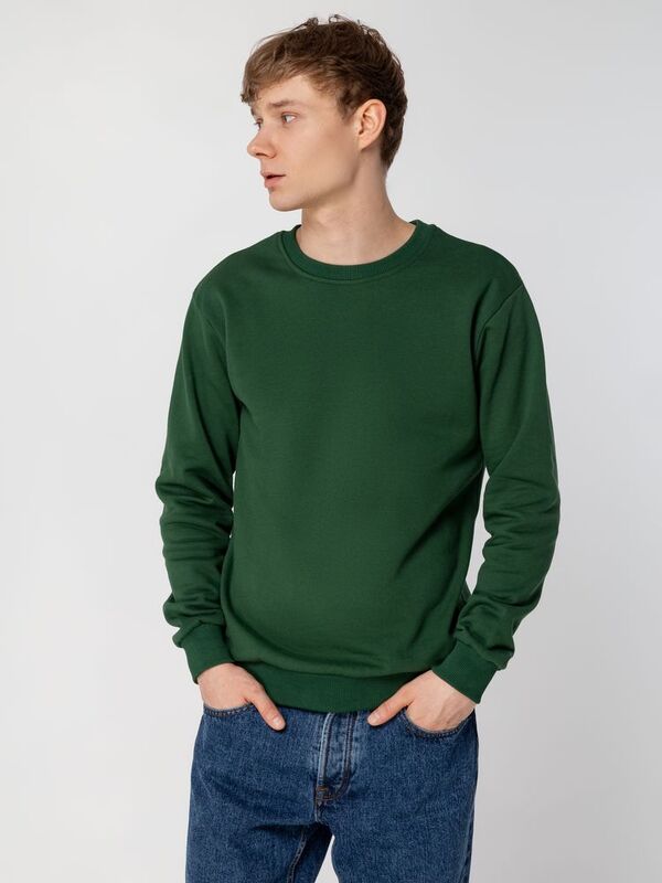 Толстовка Unit Toima Heavy, темно-зеленая арт.6928.90