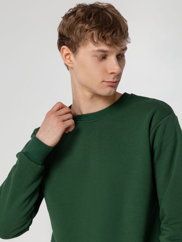 Толстовка Unit Toima Heavy, темно-зеленая арт.6928.90