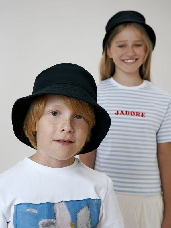 Панама детская Bizbolka Challenge Kids, черная арт.11153.30