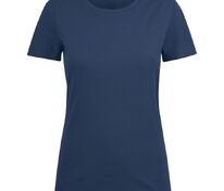 Футболка женская Ladies American U, синяя арт.11149.44