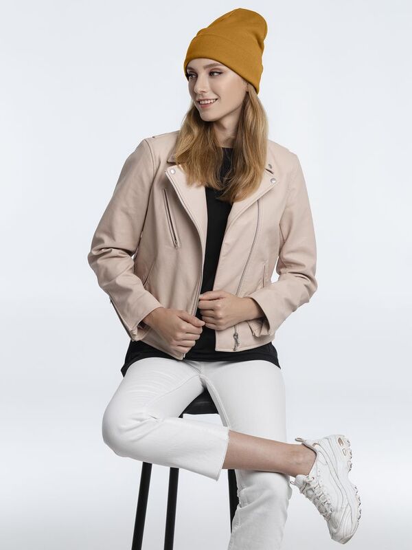 Шапка Real Talk, горчичная арт.547.82