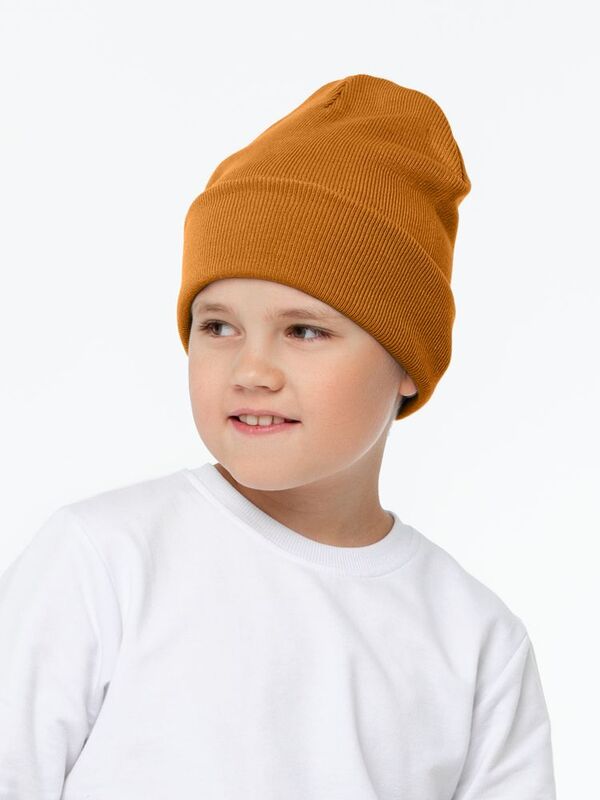 Шапка Real Talk, горчичная арт.547.82