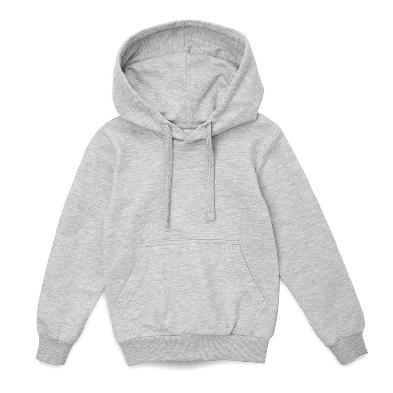 Толстовка с капюшоном детская Kirenga Kids, серый меланж арт.11147.11