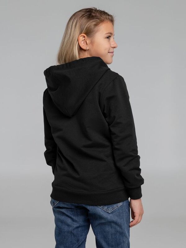 Толстовка с капюшоном детская Kirenga Kids, черная арт.11147.30