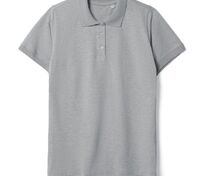 Рубашка поло женская Virma Stretch Lady, серый меланж арт.11144.11