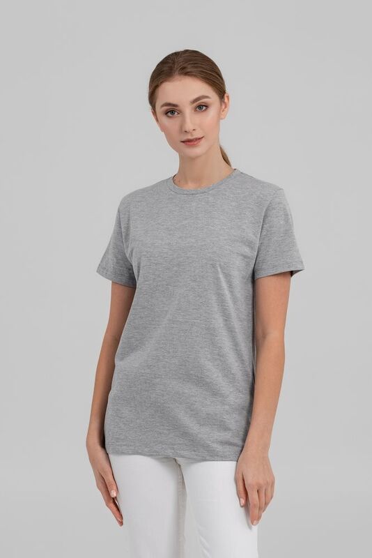 Футболка унисекс T-bolka 160 Original, серый меланж арт.11140.11