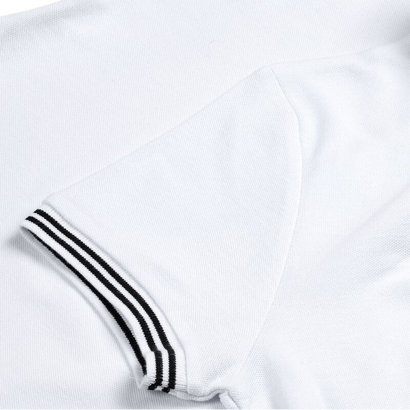 Рубашка поло женская Virma Stripes Lady, белая арт.11139.60