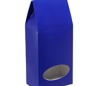 Коробка с окном English Breakfast, синяя арт.11503.40