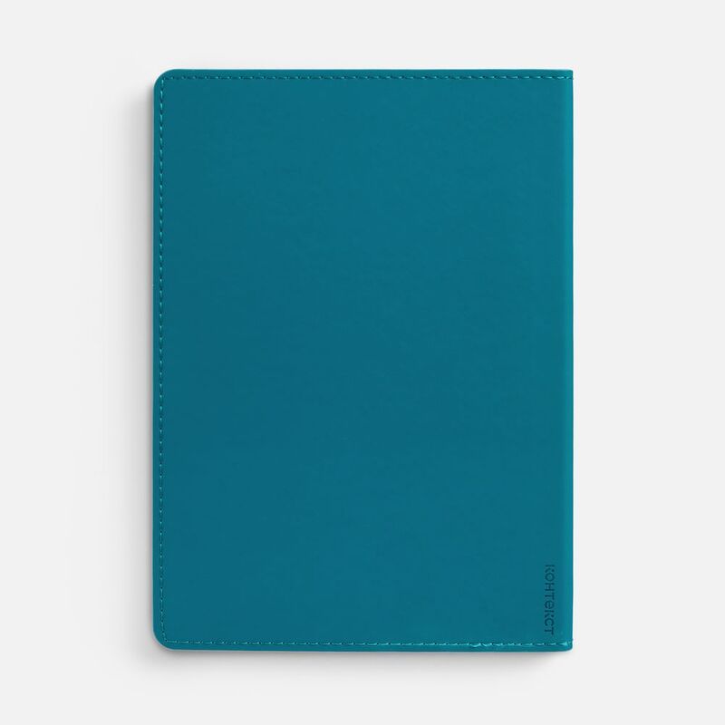 Ежедневник Tact, недатированный, бирюзовый арт.17071.49