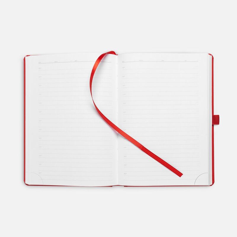 Ежедневник Favor, недатированный, красный арт.17072.50