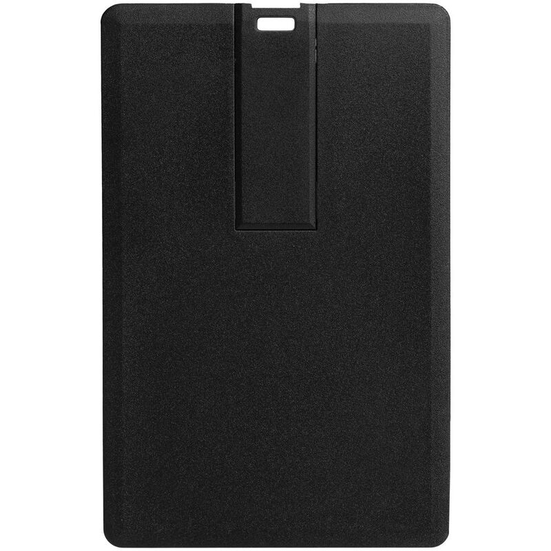 Флешка Card, 8 Гб, черная арт.3423.38